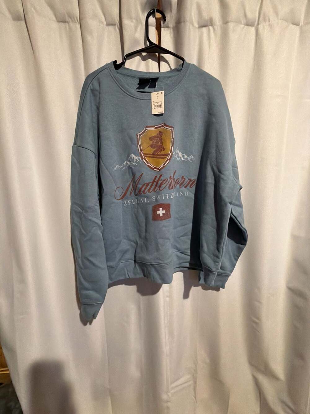 Mad Engine Matterhorn Zermatt Switzerland Graphic Sweatshirt